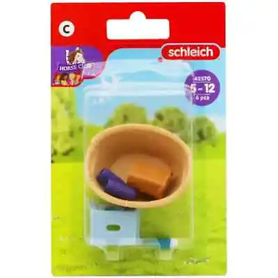 £7.07 • Buy Schleich Horse Club Animal Care Accessories 6 Piece Toy Set 42570 For Ages 5-12
