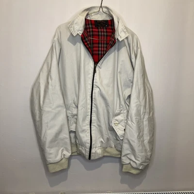£24.99 • Buy Merc London Harrington Jacket Bomber Tartan Lined Mod Mens Size XL Beige