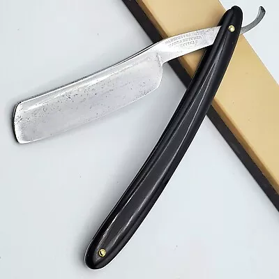 Vintage WADE & BUTCHER Straight Razor 6/8+  NOS Bakelite Scales RESTORED HONED • $120