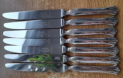 MAPPIN & WEBB Set 7 Salad Knives LOMBARD Mappin Plate (X) Replacement Cutlery • £18