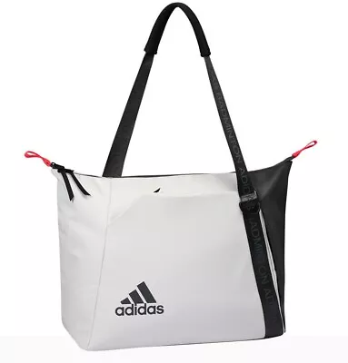 Adidas VS3 Shoulder Unisex Badminton Tennis Bag Training White NWT BG940711 • $76.41