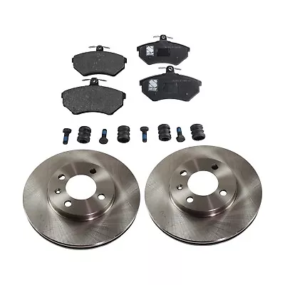 Front Brake Disc Rotors And Pads Kit For VW Volkswagen Jetta Passat Golf Cabrio • $66.88