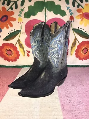 RARE Cuadra Stingray Men's Vintage Cowboy Boots Size 13 (Fits Men’s 12) • $800