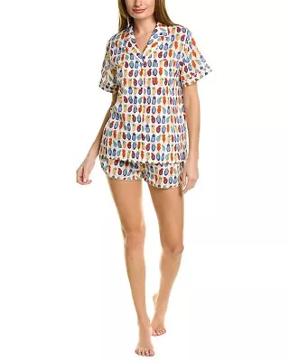 Roller Rabbit NWT Rare  Says Who  Parrot Lulu Cotton Short Pajamas Medium • $135.99