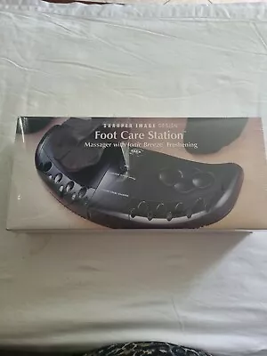 Sharper Image Foot Care Station Massager With Ionic Breeze Freshening SI638 BLK • $99.99