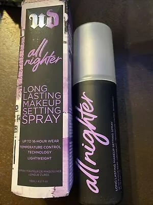 Urban Decay All Nighter Ultra Matte Makeup Setting Spray 4.0 Oz BRAND NEW SEALED • $8.78