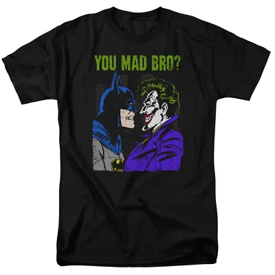 Batman The Joker U Mad Bro? DC Comics Licensed Adult T-Shirt • $17.99