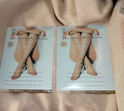 DKNY Hosiery The Nudes Control Top Lot Of 2 Small Style DK S006 Tone B04  • $25.95