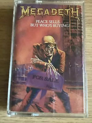 Peace Sells...But Who's Buying? By Megadeth (Cassette Aug-1987 Capitol COMBAT • $16.66