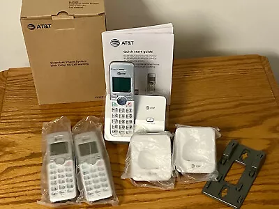 AT&T EL51303 3 Handset DECT 6.0 Cordless Home Phone 3 Handset Silver  • $39.99