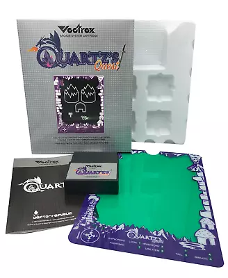 VECTREX - QUARTZ'S QUEST - HOMEBREW - GCE Style Version • $62.23