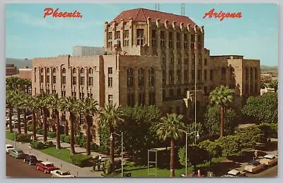 Phoenix Arizona~Maricopa County Courthouse~Vintage Postcard • $2.70