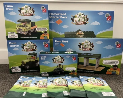 $12.95 • Buy Woolworths Bricks Farm CHOOSE YOUR ITEMS Farm Shed Truck Tractor Quad Bike NEW