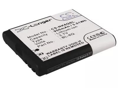 Battery For Nokia 6700 Classic  6700 Classic Illuvial Mobiado Classic 712EM New • $16.02