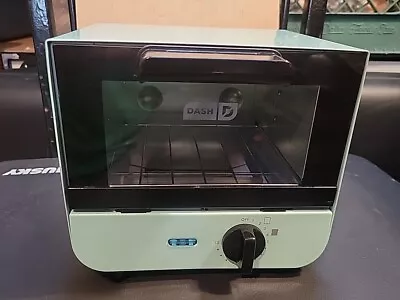 Dash Mini Toaster Oven DMTO100GBAQ04 Cooker For Bread Bagels Cookies Pizza  • $19.99