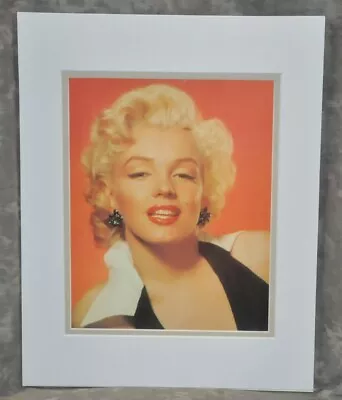 Marilyn Monroe Double-Matted Heavy Stock Photo Display 11  X 14   • $19.99