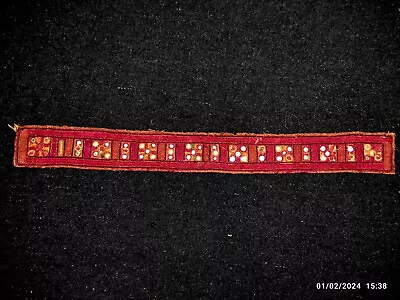 Indian Vintage Banjara Rabari Kutchi Tribal Ethnic Belly Dancer Mirror Belt 20 • $200