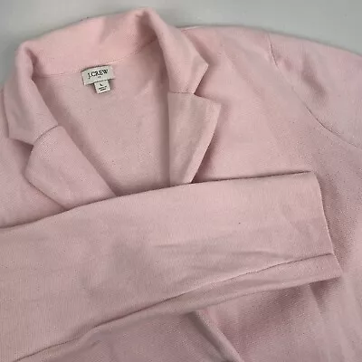 J Crew Cardigan Women's Size Large Pink Collared Soft Comfort Casual Office • $27.07