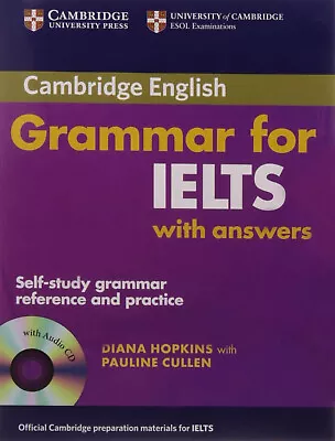 NEW Cambridge Grammar For IELTS Students Book With Answers And Audio CD NEW • £19.99