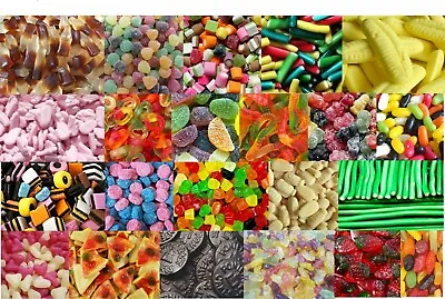 £3.99 • Buy Traditional Gummy Jelly Foam Sweets Soft Chewy 52 Flavours HALAL