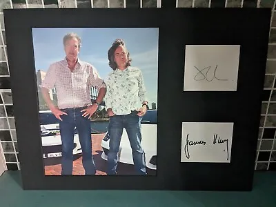 £34.99 • Buy Jeremy Clarkson - James May - Top Gear - The Grand Tour - Signed Photo Mount