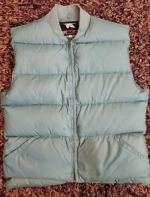 Vtg Mountain Products Corp Mens GOOSE Down Fill Puffer Vest  USA Made* Medium • $29.99