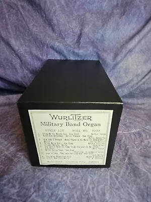 Wurlitzer Style 125 Military Band Organ Music Roll No 3038 • $59.99