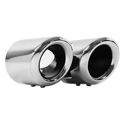 * Quad Exhaust Tip Stainless Steel Carbon Fiber Tail Throat For Land Rover • $243.66