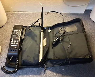 Vintage Motorola Type SCN2352A Mobile Car Brick Cell Phone In Bag Clean PLZ Read • $34.99