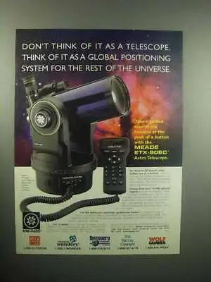 £18.13 • Buy 2000 Meade ETX-90EC Astro Telescope Ad - Don't Think