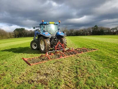 ***NEW 2024 HYDRAULIC FOLDING TRACTOR MOUNTED CHAIN HARROWS***trailer Tractor • £1095