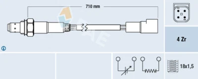 £58.99 • Buy Lambda Sensor For BMW FORD:3,KA,E21,3 Sedan,ESCORT V 1025958 6847914 6847916