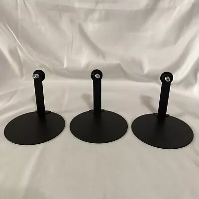 Orb Audio LeftCenter Right ~3 Steel Desktop Stands W/ Screw For Mod-1 Speakers • $39