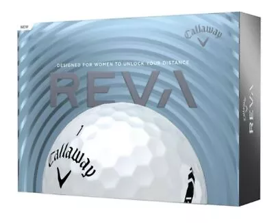 Callaway REVA 2021 Golf Balls (Pearl 12pk) Ladies NEW • $24.99