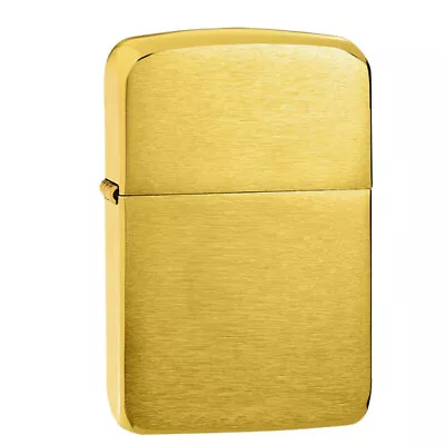 Zippo 1941 Replica Brushed Brass Lighter • $79.80