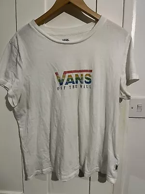 £8 • Buy Vans Womens T Shirt Large