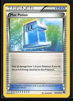 Max Potion (103) BREAKPoint BKP (BASE) LP (PKM) • $1.11