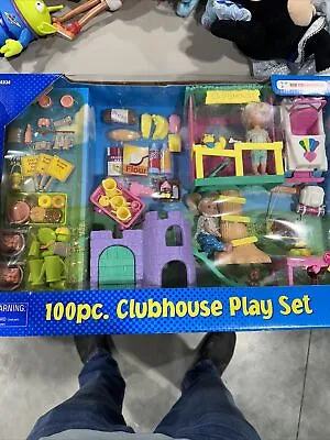 Vintage MERITUS Lil’ Sisters Deluxe Clubhouse Fun! Bonus 100 PC. Set • $30