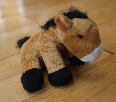 £5 • Buy Cuddly Club Small Soft Toy Horse Pony. Dun Tan. 15cm.