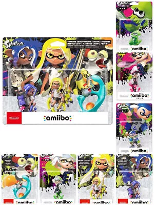 Amiibo Nintendo Splatoon Series NEW UNOPENED W/ Tracking Number From JAPAN • $105.53