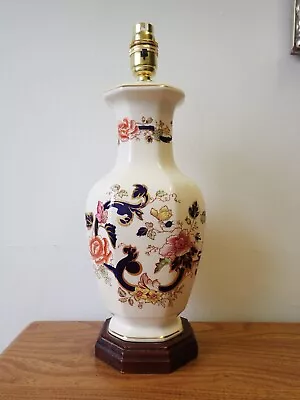 Vintage Masons Ironstone Chinese Table Lamp • £45