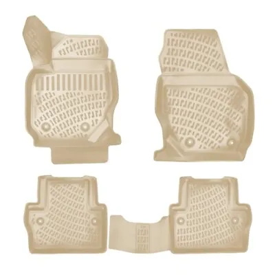 Floor Mats Liner For Volvo XC70 2008-2016 3D Molded Waterproof All Weather Beige • $94.90