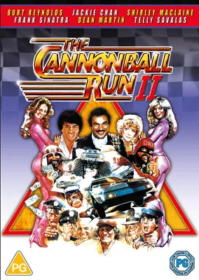 The Cannonball Run II DVD (2024) Burt Reynolds Needham (DIR) Cert PG ***NEW*** • £8.98