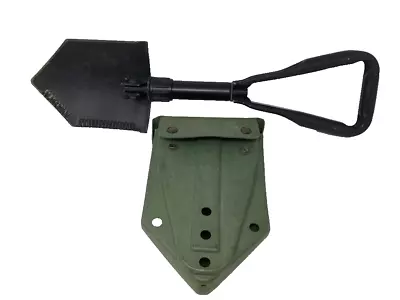 Vintage Ames US Military Tri-Fold Shovel Trench Survival Spade • $29.99