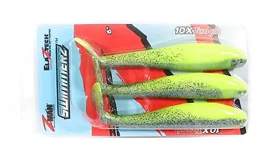 Zman Soft Lure SwimmerZ 6 Inch 3/Pack Sexy Mullet (4936) • $25.41