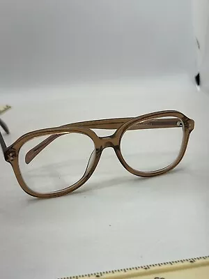 Vintage Eyeglass Frames Eyebuydirect Tripp Amber Oversized • $24