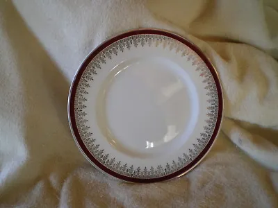 Myott/Meakin  Royalty   Red & Gold Vintage England Luncheon/Salad  Plate • $6