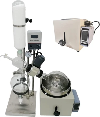 $1672.69 • Buy 5L Rotary Evaporator, 3L Collecting Flask Digital Controller Lab Vacuum Evaporat