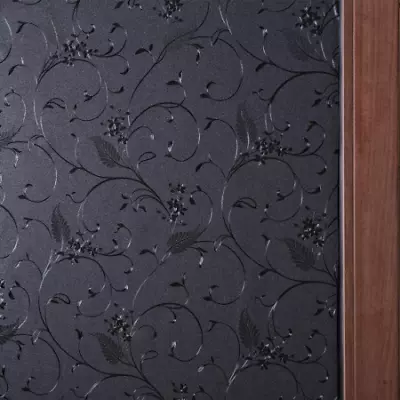 £55.39 • Buy Floral Blackout Window Film Static Room Glass Total Blocking Film Heat Control