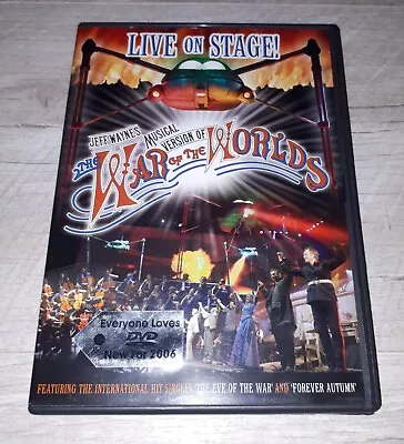 Jeff Wayne's Musical Version Of The War Of The Worlds Live On Stage 2006 DVD • £2.50